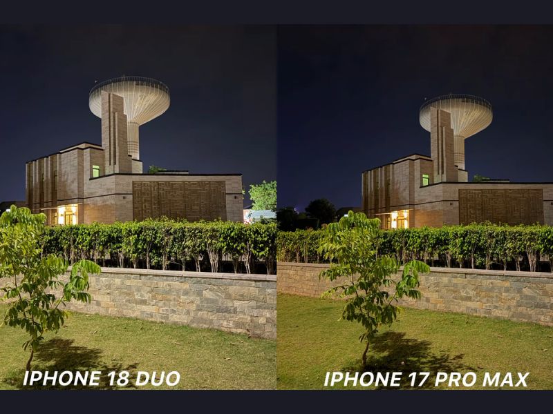 Camera iPhone Duo vs iPhone 17 Pro Max
