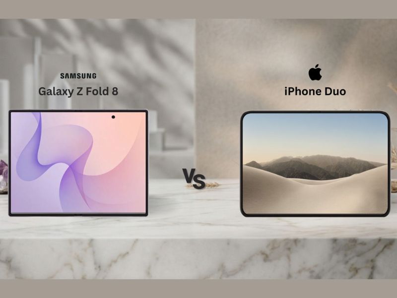 Nên chọn iPhone Duo hay Galaxy Z Fold8