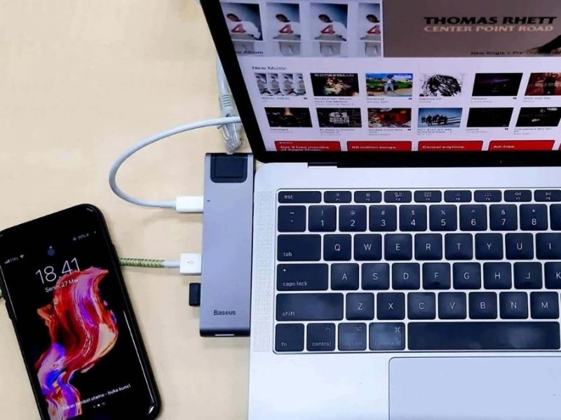 Hướng dẫn kết nối điện thoại iPhone với máy tính