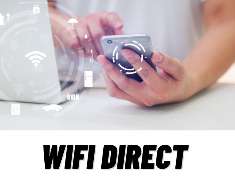 Kết nối với máy chiếu trực tiếp qua Wifi