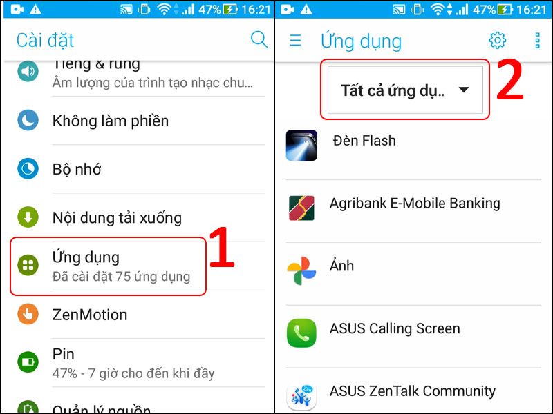 Khôi phục lại CH Play bị ẩn