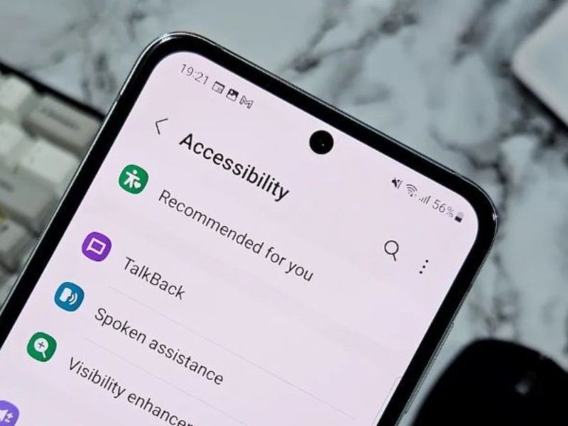 Kiểm tra cài đặt Accessibility