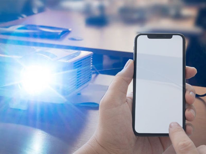 Một số lỗi thường gặp khi kết nối điện thoại di động với máy chiếu