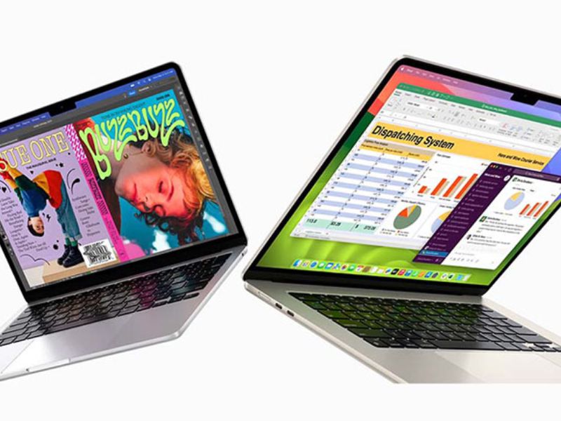 màn hình ấn tượng của MacBook Air 2024 512GB