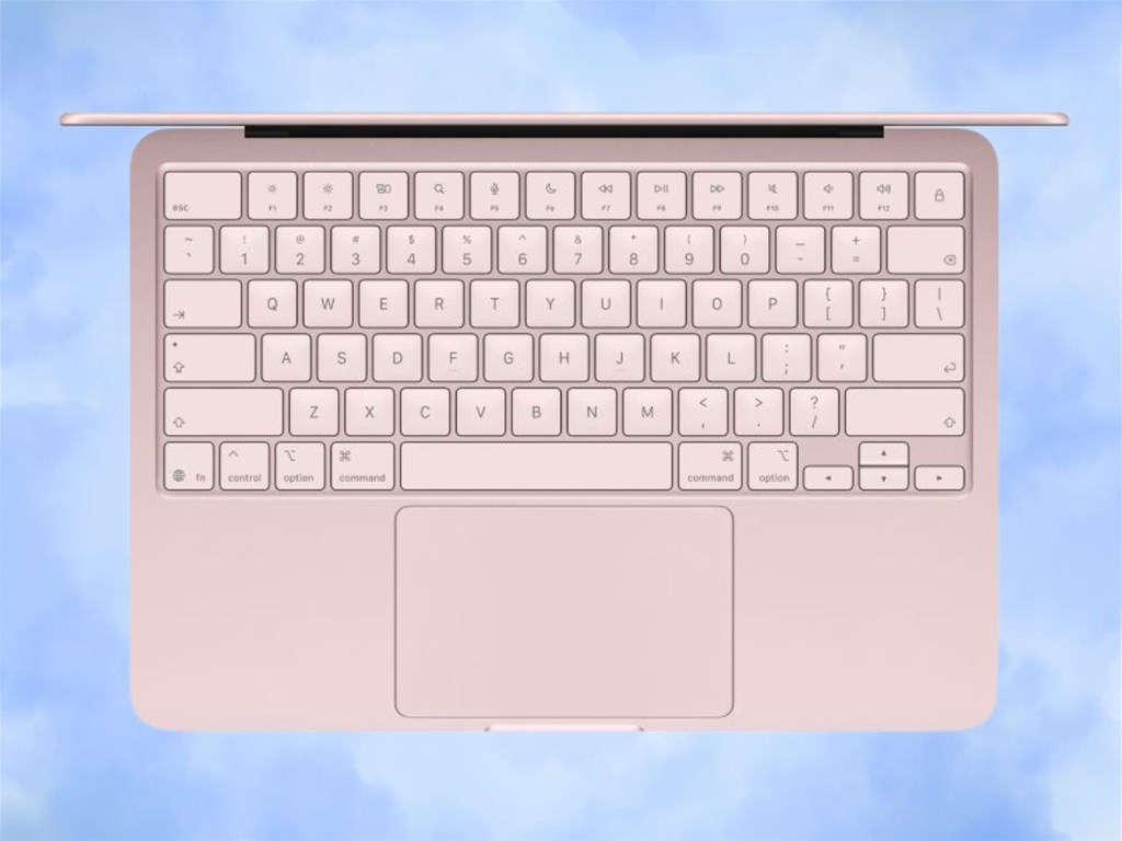 Macbook Neo màu Blush nhẹ nhàng nữ tính