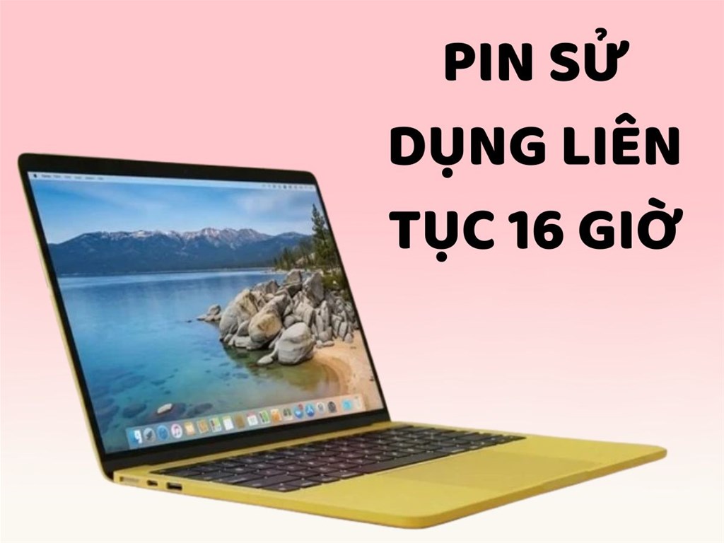 Macbook Neo sở hữu thời lượng pin 16 giờ