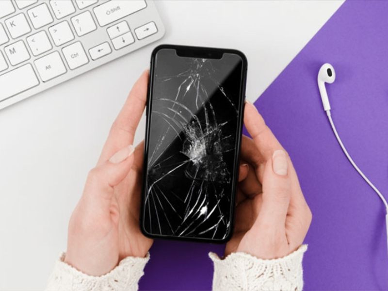 Hướng dẫn khắc phục vỡ màn hình điện thoại