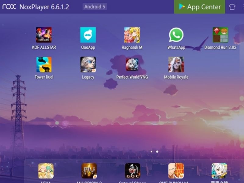 Phần mềm NoxPlayer giả lập Androi trên PC