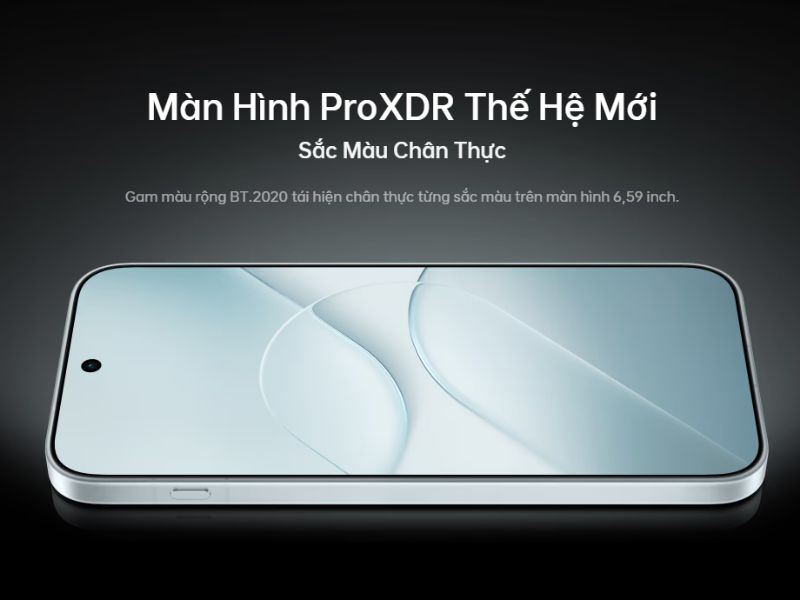 Màn hình OPPO Find X10 với tần số quét 144Hz