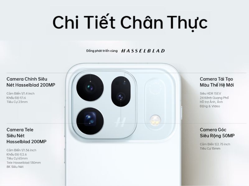 Camera OPPO Find X10 nổi bật với thông số khủng