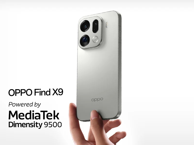 OPPO Find X9 dùng MediaTek Dimensity 9500