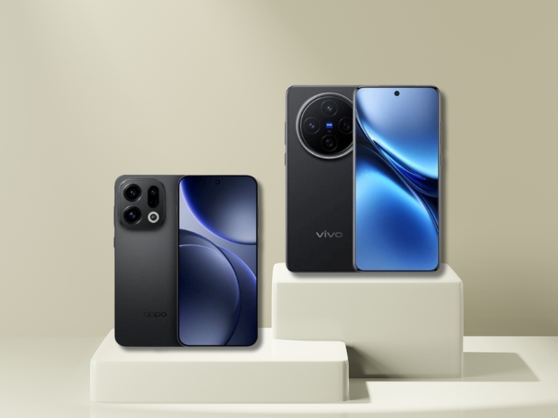 Điện thoại OPPO Find X9 và vivo x200 có gì khác nhau