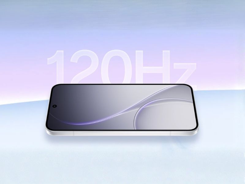 Màn hình OPPO Reno 15 5G tần số quét 120Hz