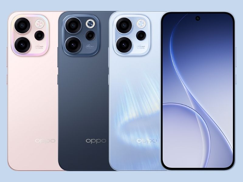 Bảng màu OPPO Reno 15F 5G