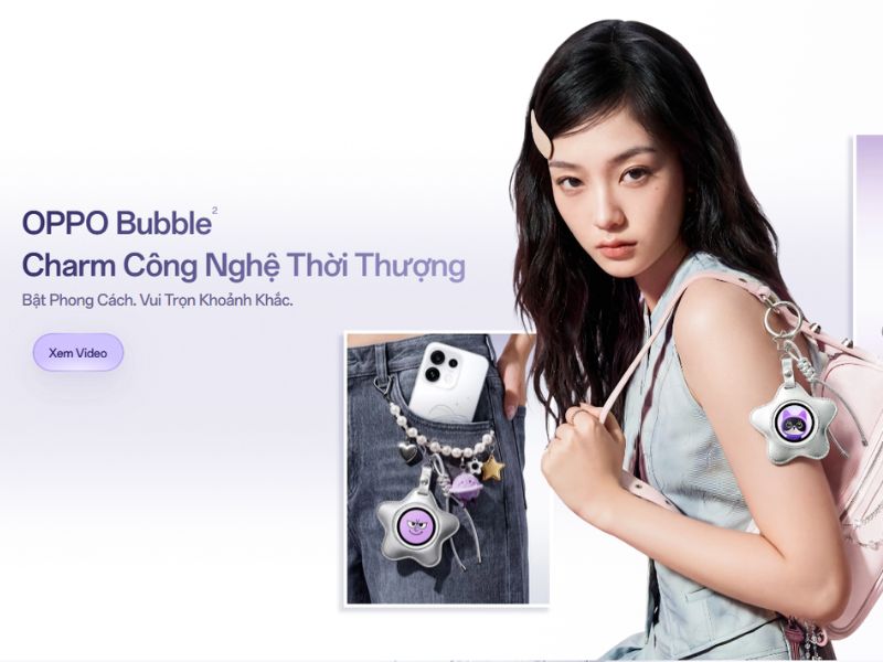 Phụ kiện OPPO Bubble mới ra mắt
