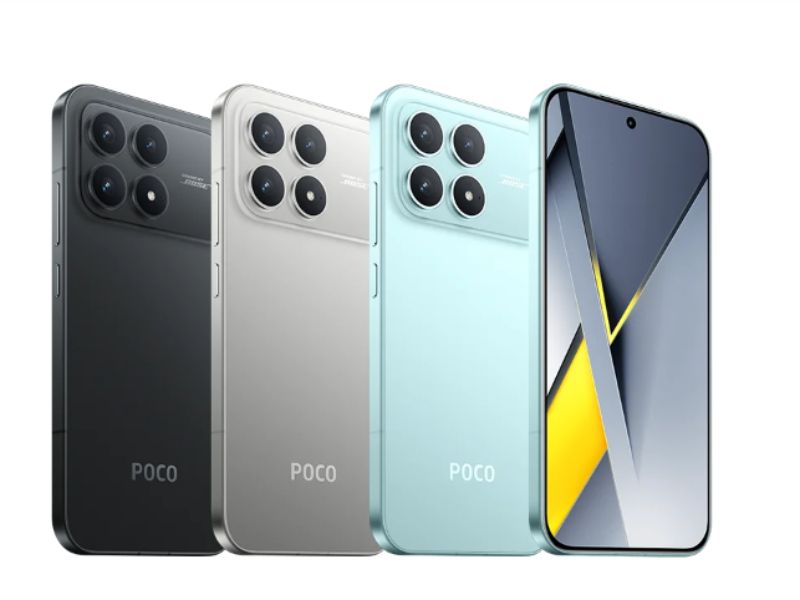 Thiết kế mạnh mẽ của POCO F8 Pro