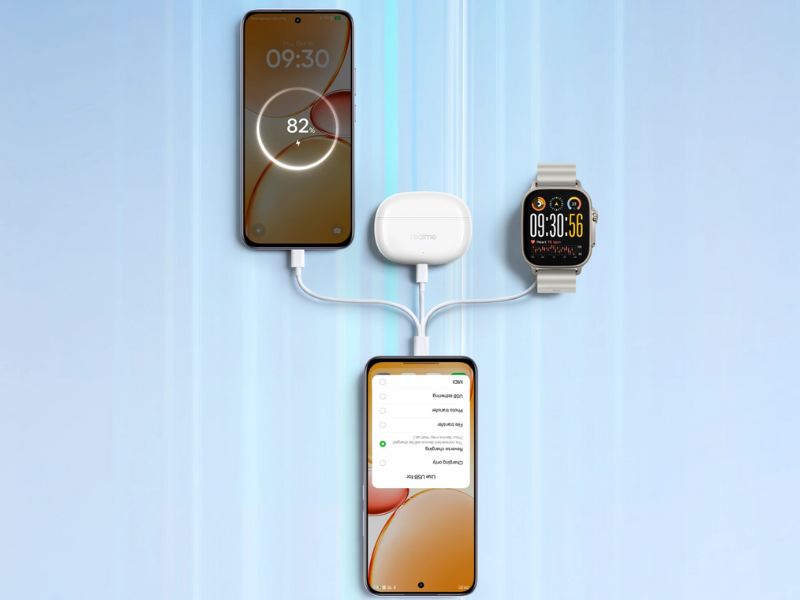 Tính năng sạc ngược trên Realme C85 Pro 4G