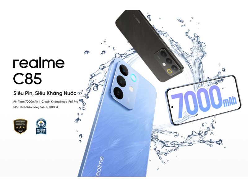 Viên pin Realme C85 dung lượng lớn