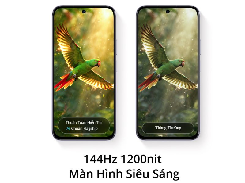 Màn hình Realme C85 5G sắc nét