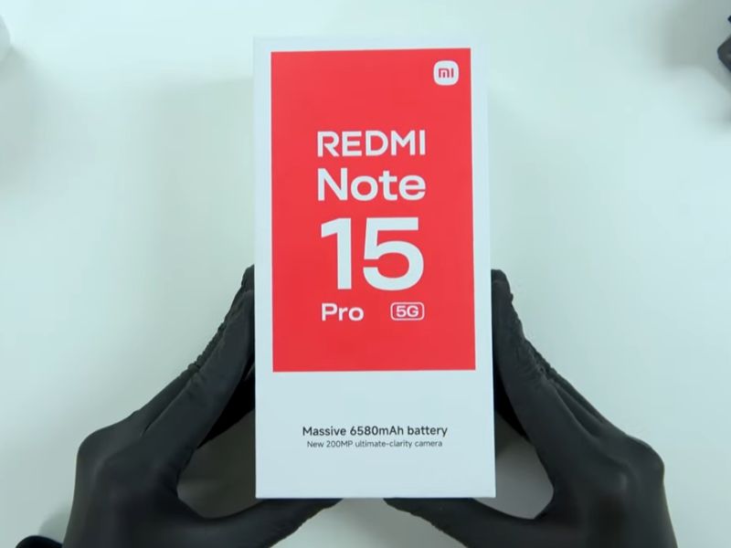Mở hộp Redmi Note 15 Pro 5G chính hãng
