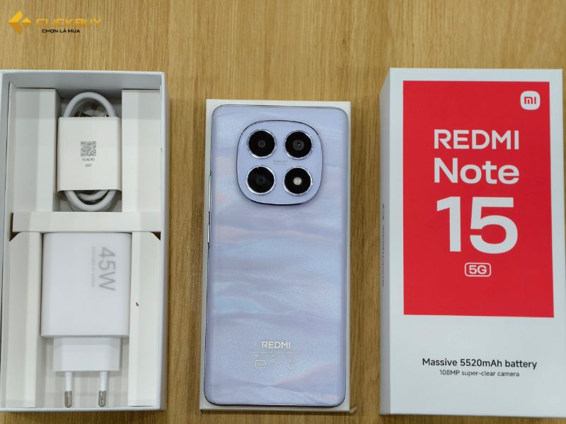 AI camera thông minh trên Redmi Note 15 5G