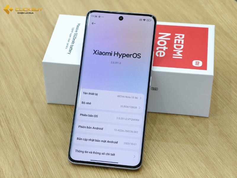 Camera của Redmi Note 15 5G chụp ban đêm có ổn không