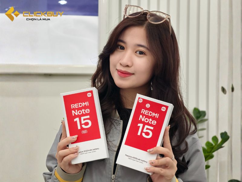 Điện thoại Redmi Note 15 bản 4G và 5G