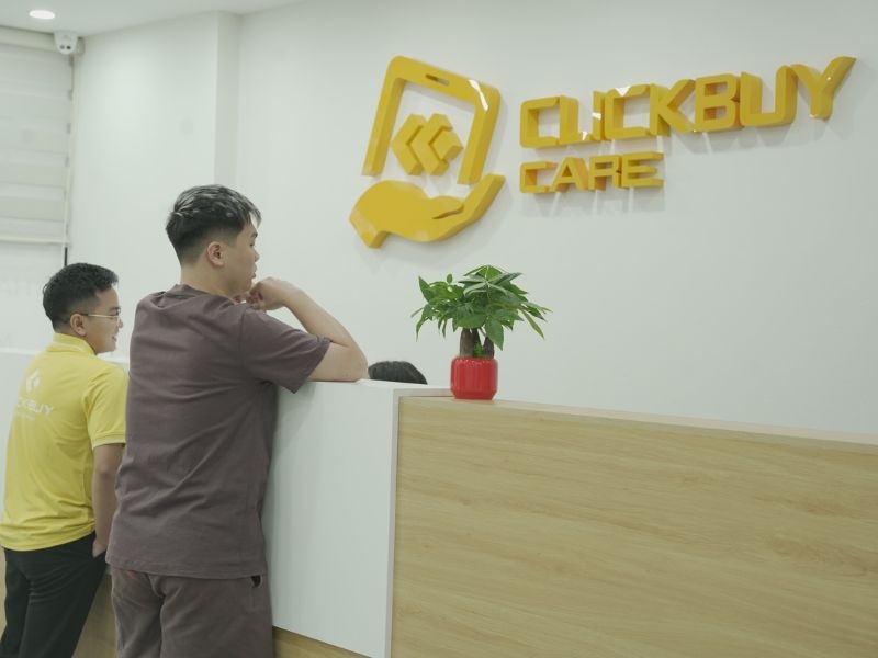 Quy trình thay pin nhanh chóng tại Clickbuy