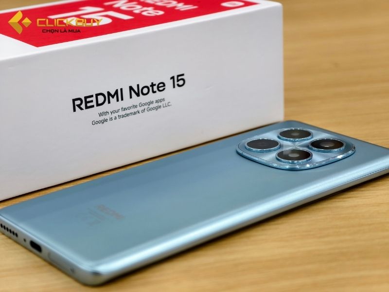 Trên tay điện thoại Redmi Note 15