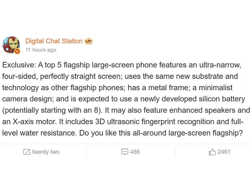 Rò rỉ thông tin Xiaomi 17 Max