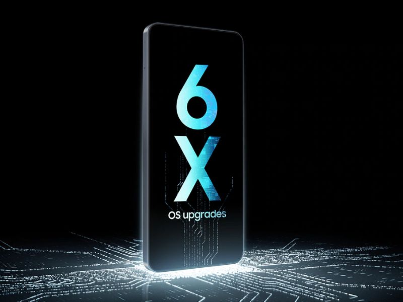 Galaxy A07s hỗ trợ cập nhật 6 năm