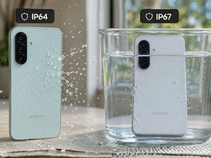 Khả năng chống nước bền bỉ hơn trên Samsung Galaxy A26