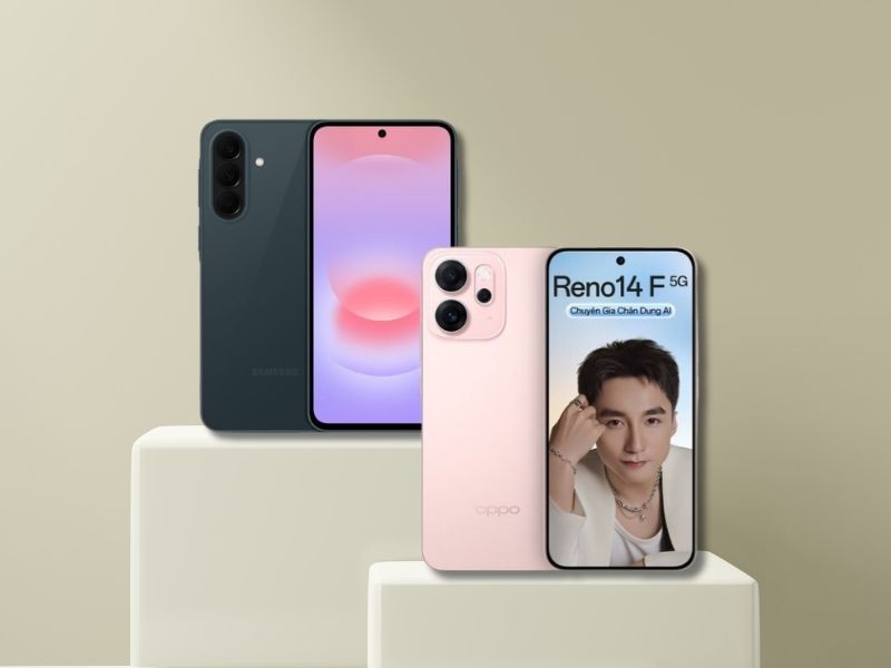 So sánh Galaxy A37 và Oppo Reno14 F