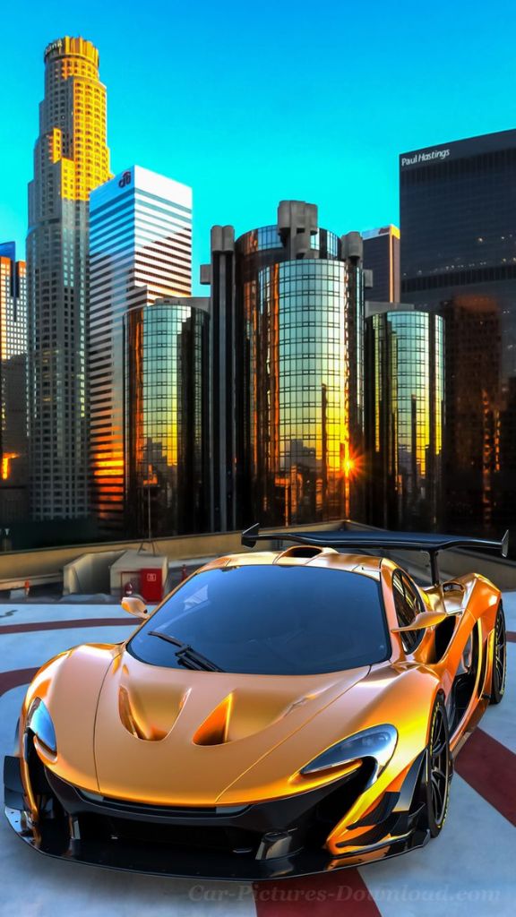 Hình nền Samsung Galaxy siêu xe và thành phố