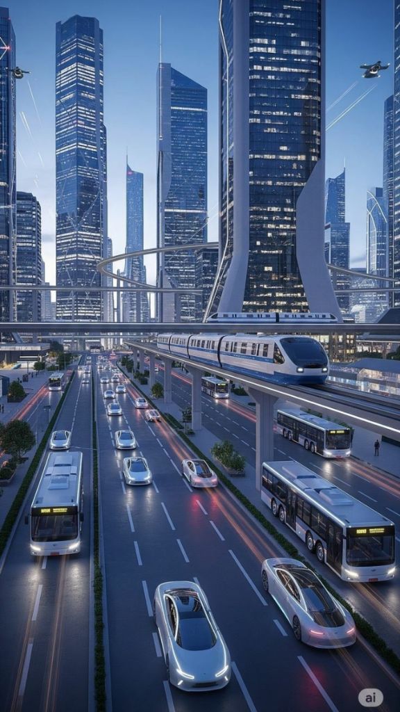 Hình nền về thành phố hiện đại