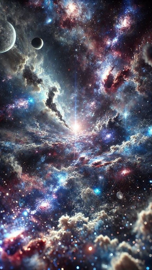 Hình nền S26 Plus vũ trụ bao la