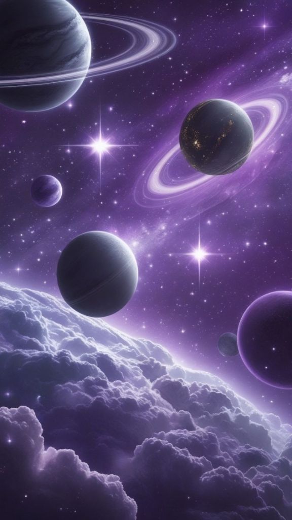 Hình nền Samsung Galaxy S26 Plus về vũ trụ