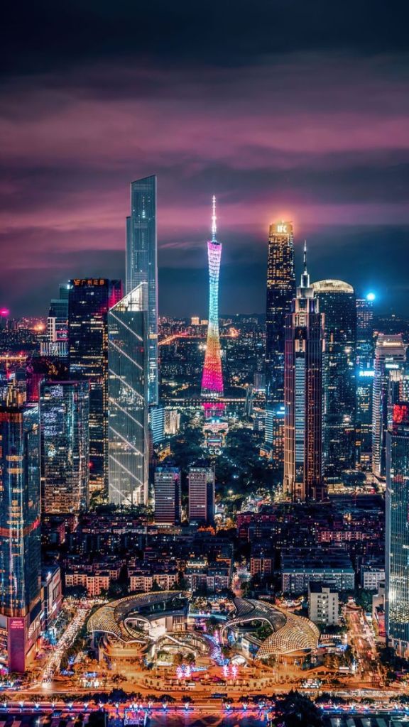 Hình nền S26 Plus đô thị đẹp