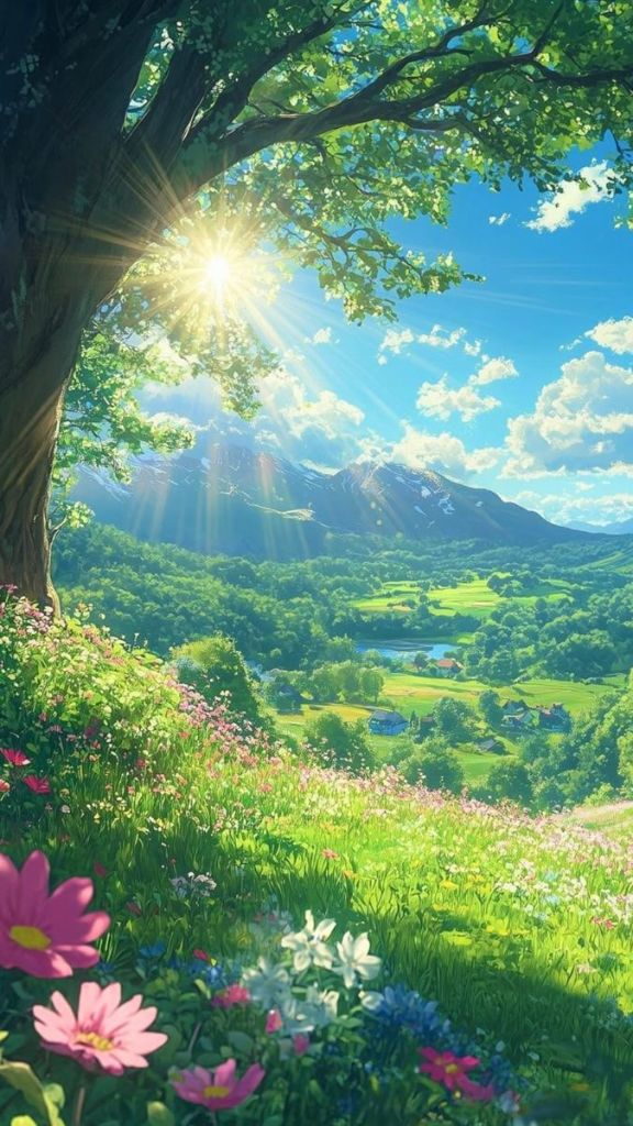 Hình nền thiên nhiên cỏ cây