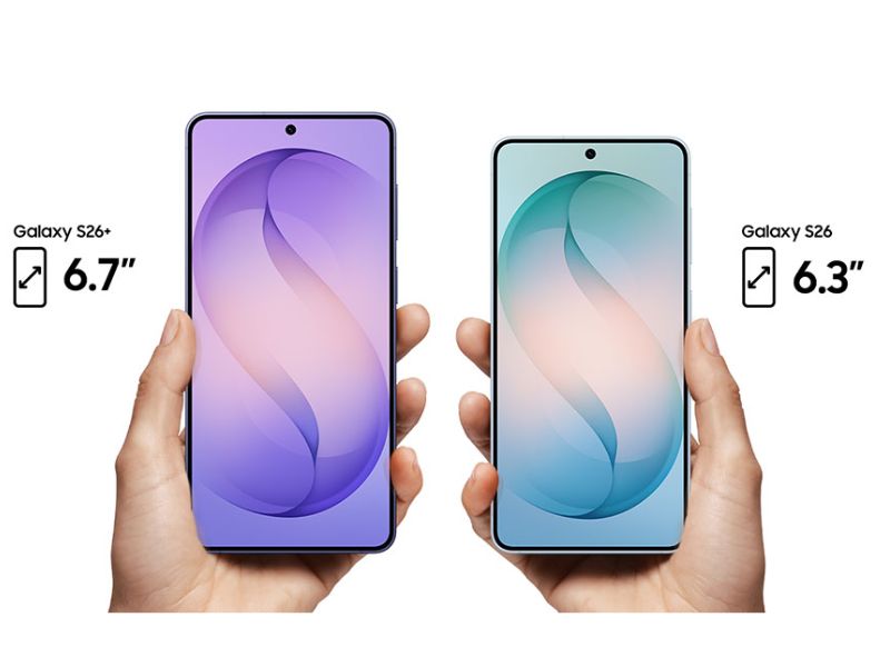 So sánh màn hình Samsung Galaxy S26 Plus và Galaxy S26