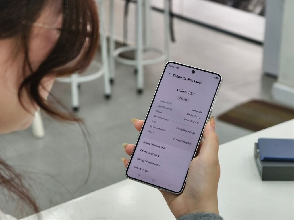 Pin Galaxy S26 Plus 4.900mAh trải nghiệm thực tế