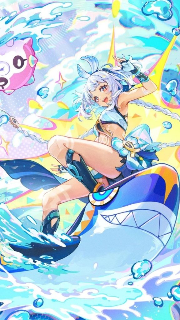 Hình nền Galaxy S26 Ultra chủ đề anime và game