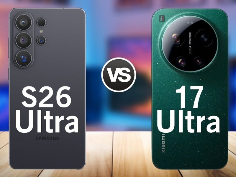 Giới thiệu tổng quan Samsung Galaxy S26 Ultra và Xiaomi 17 Ultra