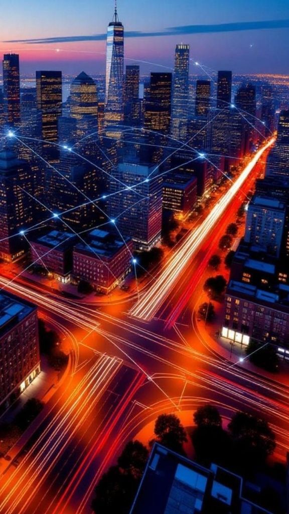 Hình nền Galaxy S26 Ultra chủ đề thành phố và kiến trúc