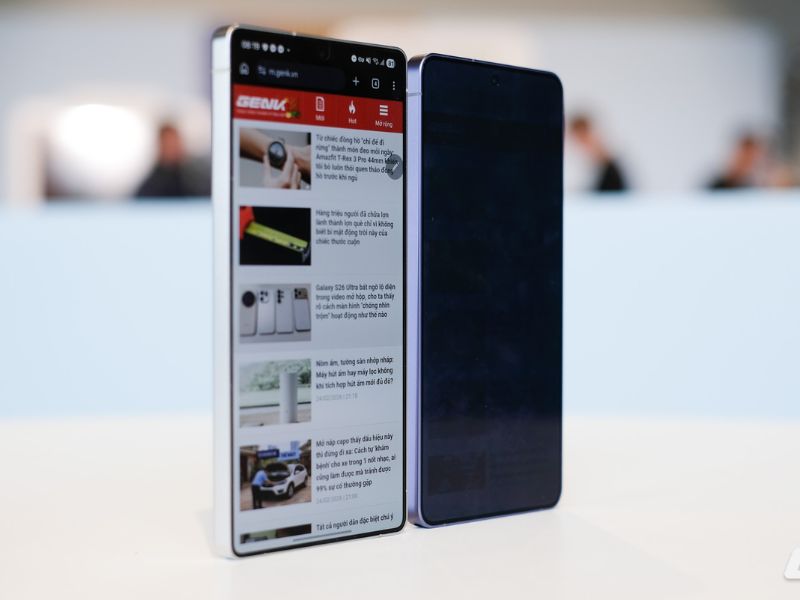 Tính năng màn hình chống nhìn trộm Galaxy S26