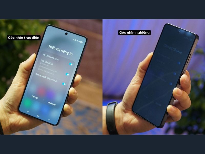 Tính năng Privacy Display trên Galaxy S26