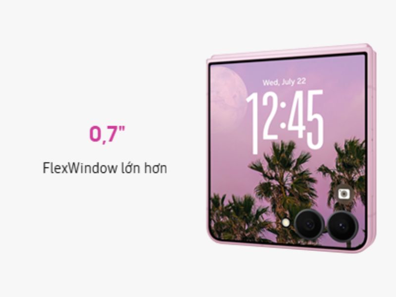 Màn hình Samsung Galaxy Z Flip 8 có gì mới?