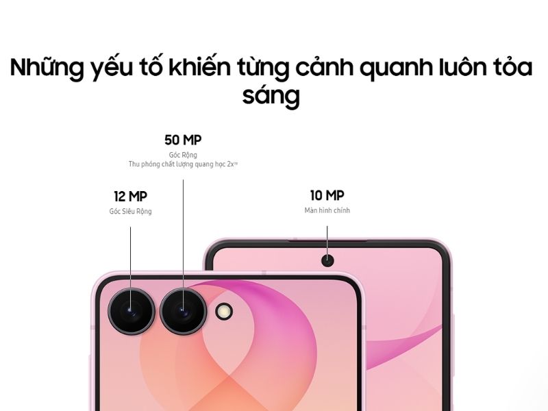 Camera Samsung Galaxy Z Flip 8 có gì nâng cấp?