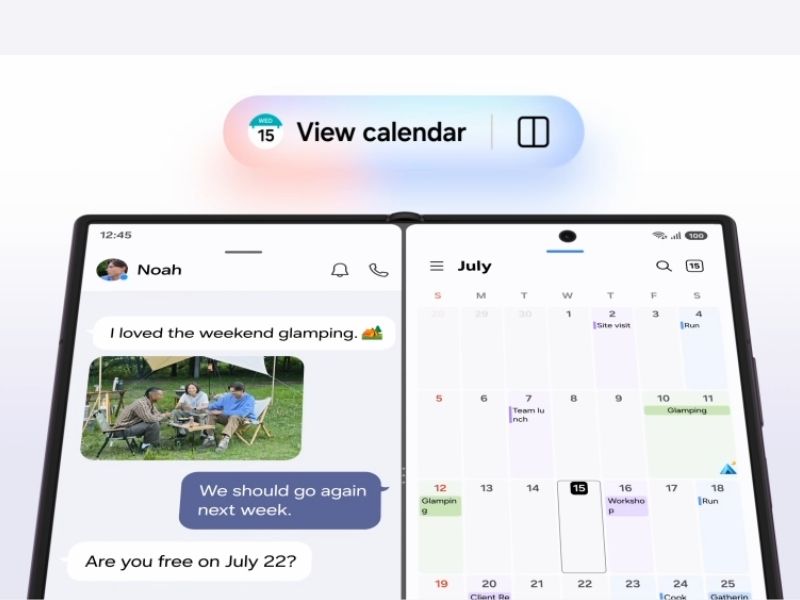 Sự nâng cấp về AI trên Galaxy Z Fold8 Ultra