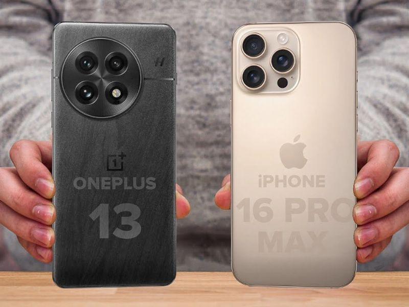 OnePlus 13 và iPhone 16  Pro Max nên chọn máy nào